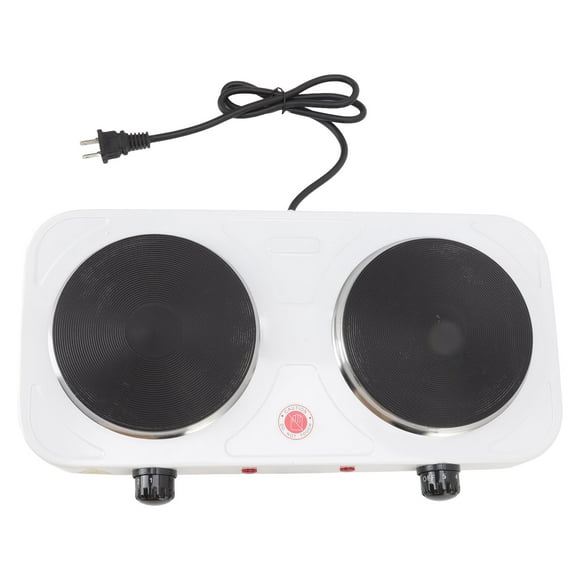 Electric Countertop Stove,Electric Stove 2000W Double Electric Hot Plate Stove Kitchen Appliance Professionally Tested
