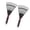 black, variant on Nine Prongs Plastic Rakes Suitable For Home Garden And Agriculture Efficient Soil Aeration Landscaping Weeding Removal