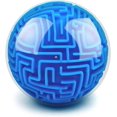 thumbnail image 1 of Rompecabezas de bola de laberinto continuo con memoria de gravedad 3D, juguete de regalo para niños y adultos, amantes de los juegos de desafío, juego de rompecabezas de bola pequeña (azul), 1 of 5