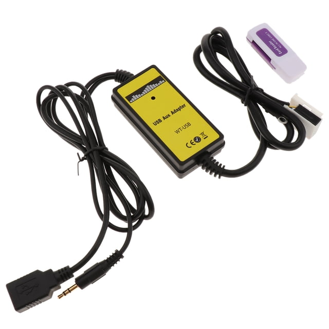 Adaptador de MP3 auxiliar USB kusrkot para Automóvil Interfaz de Radio