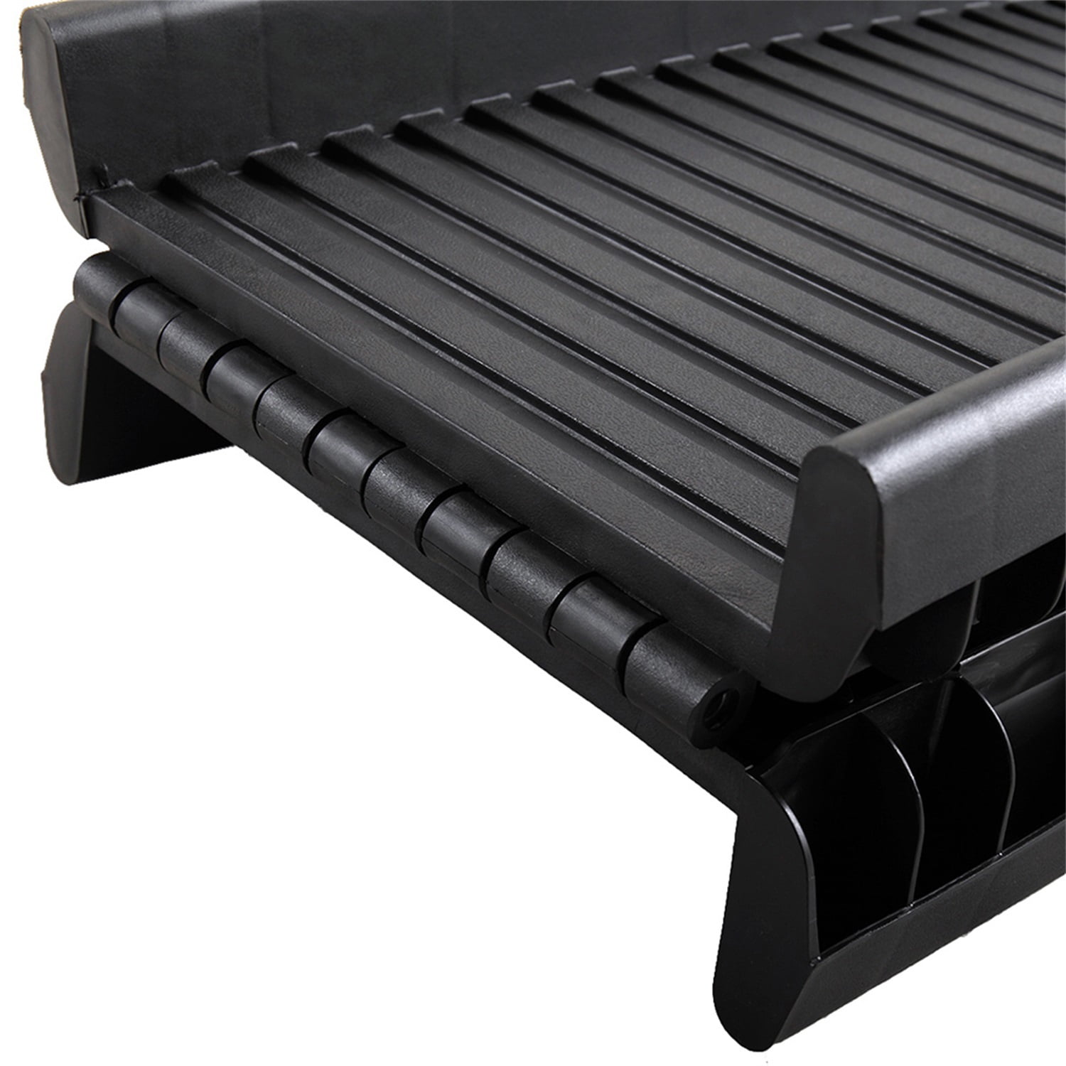 Pefilos 63" Folding Car Ramp for Medium and Small Dogs, Portable Dog Ramp for Truck, Pet Ladder with Steel Frame, Black Pefilos 63" Folding Car Ramp for Medium and Small Dogs, Portable Dog Ramp for Truck, Pet Ladder with Steel Frame, Black