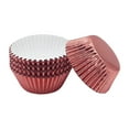 thumbnail image 3 of ACDANC Standard Rose Gold Foil Cupcake Liners Muffin Baking Cups for Party and More,100-Count, 3 of 7