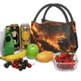thumbnail image 3 of Balery Cool Fire Man Bolsa de Aislamiento Portátil – Bolsa de Almuerzo con Forro de Aluminio Mejorado, Funda Impermeable y Fácil de Limpiar para Picnic y Caja de Almuerzo, 3 of 6