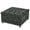 Dark Grey, variant on S-HOME Classic Tufted Design Storage Ottoman With Nailhead Trim 30 Inch Square Upholstered Footstool For Living Room Or Bedroom Decor, Green
