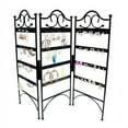 thumbnail image 2 of 3-Panel Jewelry Organizer for Hanging Earrings, 2 of 4