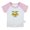Short Pink Raglan T-shirt, variant on Taco' Bout Cute Novelty T shirt For Baby, Newborn Babies T-shirts, Infant Tops, 0-24M Kids Graphic Tees Clothing (Short Black Raglan T-shirt, 0-6 Months)