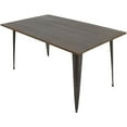 thumbnail image 3 of Oregon Industrial  Dining Table by LumiSource, 3 of 7