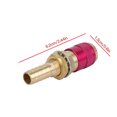 thumbnail image 2 of kurtrusly Welding Torch Quick Connector Water Cooled and Air Adapter TIG Welding Torch Metal Connector φ10 Red, 2 of 5