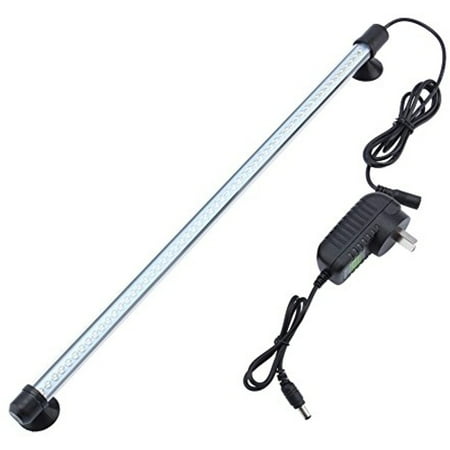 Led Aquarium Lighting 36 Inch LED Aquarium Light For Fish Tanks,18/57 LED Bar Underwater Submersible Waterproof Crystal Glass Light Lamp,57 Leds,19-inch ()