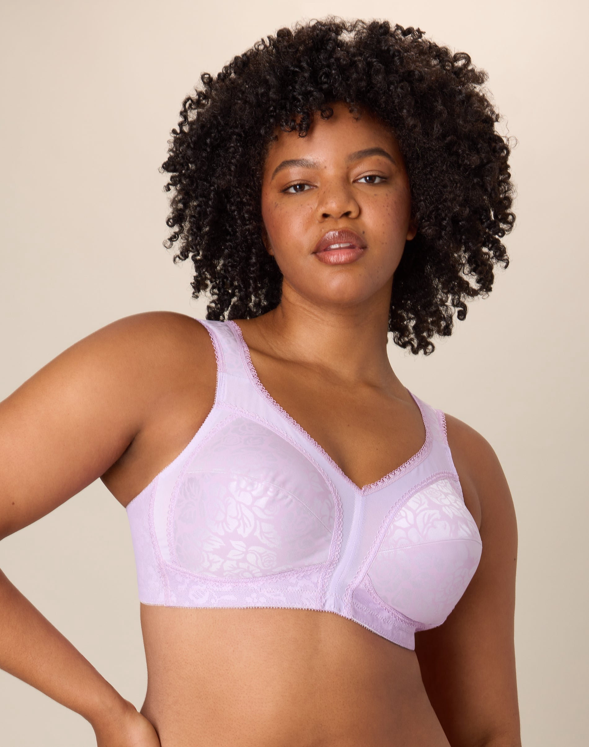Playtex Cross Your Heart Stretch Foam-Lined Wirefree Bra, Style