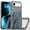 Black, variant on for iPhone Air Case Wallet Case Clear with Credit Card Holder ID Card Slot Bracket Heavy Duty Protection Shockproof Anti-Scratch Anti-Yellow Cover for Women Men for iPhone Air - Clear