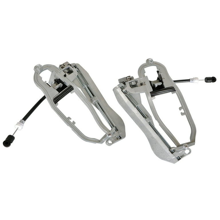 LABLT Front Left and Right Exterior Door Handle Frame Carriers 51218243615 Replacement for BMW X5 E53
