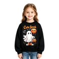 thumbnail image 3 of Gyexs Big Boys Halloween Shirts Crewneck Pullover, Oversized Casual Cute, Family Halloween, 3 of 4