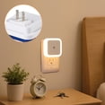 thumbnail image 6 of Night Light Plug-in for US Outlets, Smart Dusk-to-Dawn Sensor Square LED Light, Energy-Saving Nightlight for Hallway and Bathroom, 4 Colors, 6 of 6