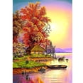 thumbnail image 1 of Taladro Diamond Painting (DF2941) 5D DIY Full Fantasy View Kits de punto de cruz (02) 40x50cm Hugtrwg Para estrenar, 1 of 1