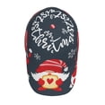 thumbnail image 2 of Kdxio Unisex Cute Christmas Gnomes (2) Pattern Baseball Cap Unisex Washed Classic Adjustable Hat, 2 of 5
