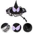 thumbnail image 1 of IFANLANDOR 1Pack Cute Cat Costume Hat for  in Black Color for Pets, 1 of 6