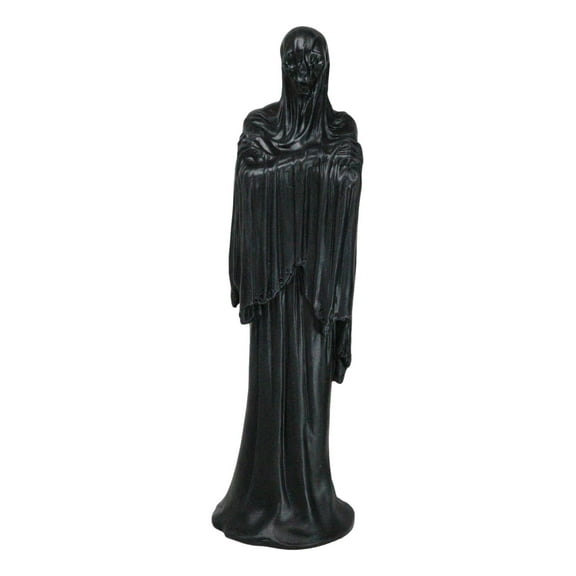 The Boogeyman Black Death Grim Reaper Wearing Long Cloak Robe Garment Figurine