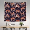 thumbnail image 2 of Sikiie Leopard Print tapestry wall hanging home decor for bedrooms, living rooms, dorms 60x51in, 2 of 6