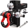 thumbnail image 1 of TYT Enganche Ajustable de Remolque con Triple Bola 10,000 lbs GTW Descenso de 4.5 cm, 1 of 6