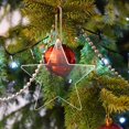 thumbnail image 4 of Christmas Clear Baubles Acrylic Tree Round Hanging Ornament Xmas Diy Craft Decor, 4 of 10
