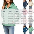 thumbnail image 4 of RoamHome Women's Waterproof Windbreaker Fleece Lined Hooded Jacket Lightweight Hiking Camping Outdoor Windproof Coat, 4 of 7