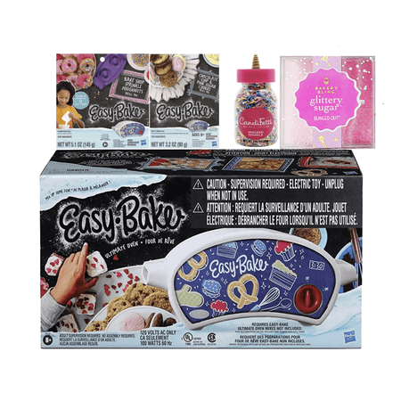 Easy Bake Oven Bundle, Kids Kitchen Set with Easy Bake Oven Mixes, Unicorn Baking Bundle with Ultimate Oven, Cake Donut Mixes, Cookie Mixes, and More for Kids 8 and Up