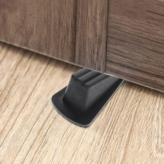CIMAXIC Wedge Shaped Door Stopper Heavy Duty Rubber 2Pcs 5.50X2.36X2.16in