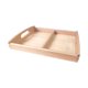 thumbnail image 4 of Bandeja de clasificación de madera Montessori, soporte para juguetes, dos secciones sensoriales con asas, material didáctico, caja de arena para, 4 of 9