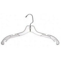 Clear Plastic Dress/Shirt Hanger