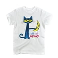 thumbnail image 2 of Pete The Cat - It's All Groovy - Toddler Short Sleeve Graphic T-Shirt, 2 of 6