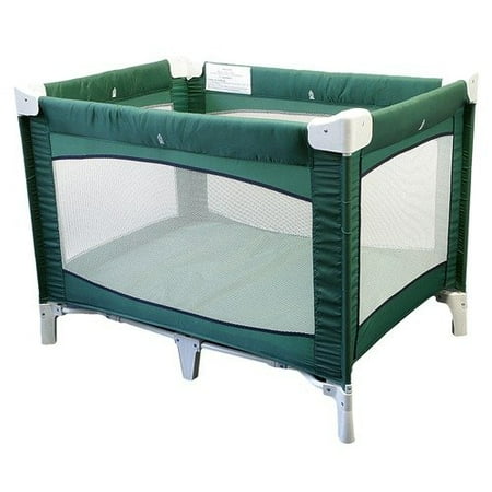 L.A. Baby Large Commercial Grade Play Yard in Green