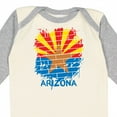 thumbnail image 4 of Inktastic Graffiti Arizona State Flag Boys or Girls Long Sleeve Baby Bodysuit, 4 of 5