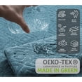 thumbnail image 6 of Jessy Home Turquoise Bath Towel set of 8, 2 Oversized Bath Towels, 2 Hand Towels, 4 Washcloths-600 GSM Soft Towel Set, 6 of 9