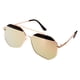thumbnail image 5 of Gafas de sol con lentes de espejo completo para mujer y hombre, de color cobre, 5 of 9