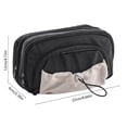 thumbnail image 4 of Under $1 Pencil Case, Drawstring Large Capacity Multi-Layer Fabric Pen Pouch, Stain-Resistant Stationery Organizer for Junior College by PALIFEUR, 4 of 8