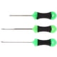 thumbnail image 4 of Aguja 3 Uds, Cebo De Pesca De Carpa De Acero Inoxidable, Aguja De Señuelo, Redondo De Plástico Verde Y Negro, 4 of 7