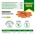 thumbnail image 5 of Dog Treats Sweet Potato Chips 10.6 oz - All Natural Pet Snack Chews - Grain Free & Human Grade Dried Snacks in Bulk - Best Jerky for Training Small & Large Dogs, 5 of 8