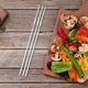 thumbnail image 5 of ColoMX Juego de 30 brochetas de acero inoxidable reutilizables para asar (plateadas), 5 of 7