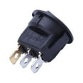 thumbnail image 5 of 60 Pcs 12V 20A Amps On/Off/ 3 Position Terminal Round Rocker LED Toggle Switch Blue & Red, 5 of 8