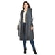 thumbnail image 5 of Chaleco largo con textura Roman Fashion Gris oscuro Talla 40, 5 of 6
