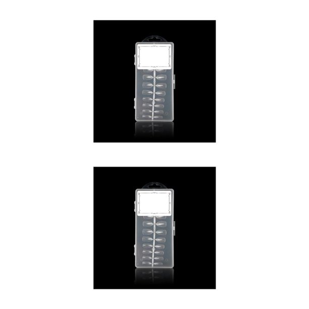 Vogacara Paquete de 240 extensiones de uñas postizas, decoración DIY, puntas de uñas postizas, simulación pegajosa, herramientas de manicura Type1 NO1 Vogacara CBP206640