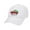 Buffalo Plaid Truck White, variant on Women's Merry Christmas Holiday Ladies Fit Dad Hat With Metal Buckle Back, Believe Festive Holiday Symbols, White