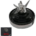 thumbnail image 3 of Replacement Bottom Pro extractor Blade Assembly with cup &lid set, Compatible with Nutri Ninja Ultima Kitchen System blender BL810QSL 30/BL830CB 30 /BL810QON 30/BL810 30/BL820 30/BL830 30, 3 of 8