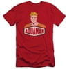 Dco/Aquaman Sign S/S Adult 30/1 T-Shirt Red