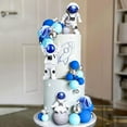 thumbnail image 7 of Space Cake Decoration Set - Astronaut Planet 3D Accessories Combination Multi-layer Creative Baking Decorations, 7 of 7