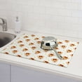 thumbnail image 6 of Fuzoiu Funny Corgi Print Absorbent, Reversible Microfiber Dish Drying Mat for Kitchen, Dish Drying Pad for Dishes, Utensils, Pots and Pans, Extra Large 18 Inch x 24 Inch, 6 of 7