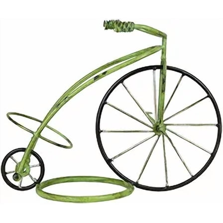 LIVEVIE Classic Vintage Bike Wine Rack Stand - Freestanding Countertop or Tabletop Organizer