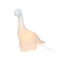 thumbnail image 2 of Simple Designs LT2093-WHT Lampe de Table Dinosaure en Porcelaine, Blanc, 2 of 6
