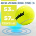 thumbnail image 5 of Franklin Sports Padel Paddle Tennis Balls - PRO+ Padel Balls - 3 Pack Can of Paddle Tennis Balls - Official Padel Balls - Durable Premium Performance, 5 of 11